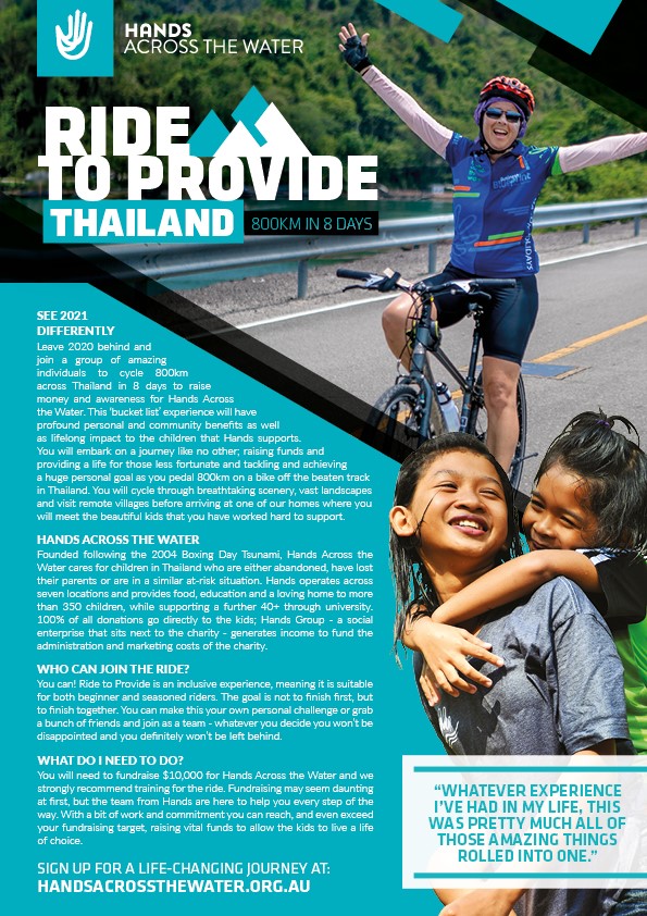 Promotional Flyer - RTP 800km in 8 days